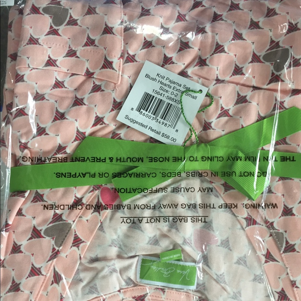 Vera Bradley pajamas set size XS